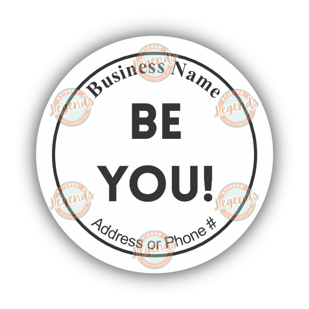 Be You! (B&W)