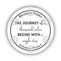 The Journey of a Thousand Miles (B&W)