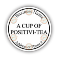 A Cup of Positivi-Tea (B&W)