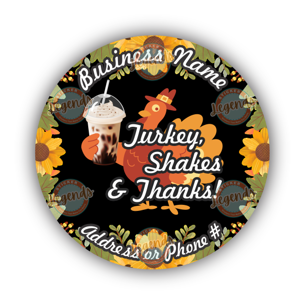 Turkey, Shakes, & Thanks!